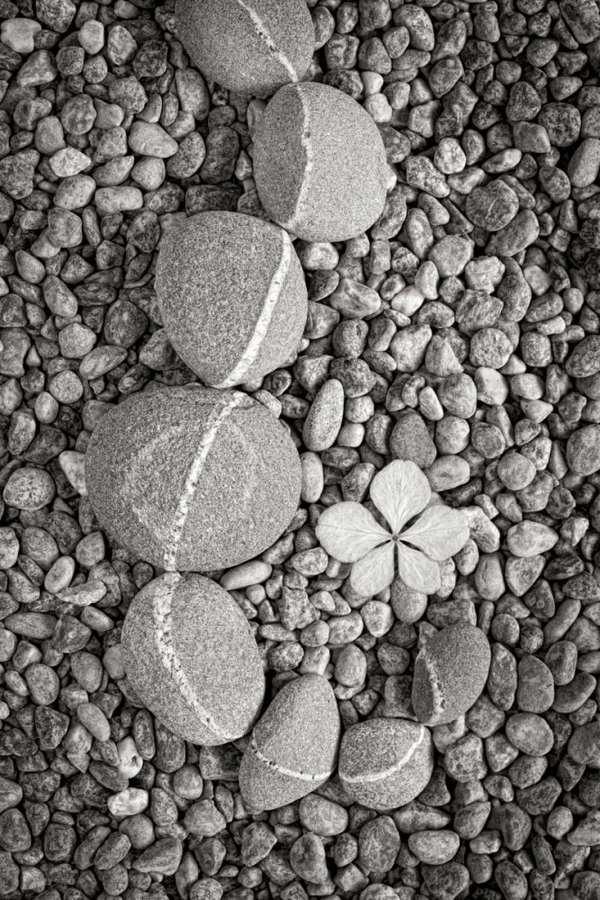 Curving Rocks II art print by Kathy Mahan for $57.95 CAD