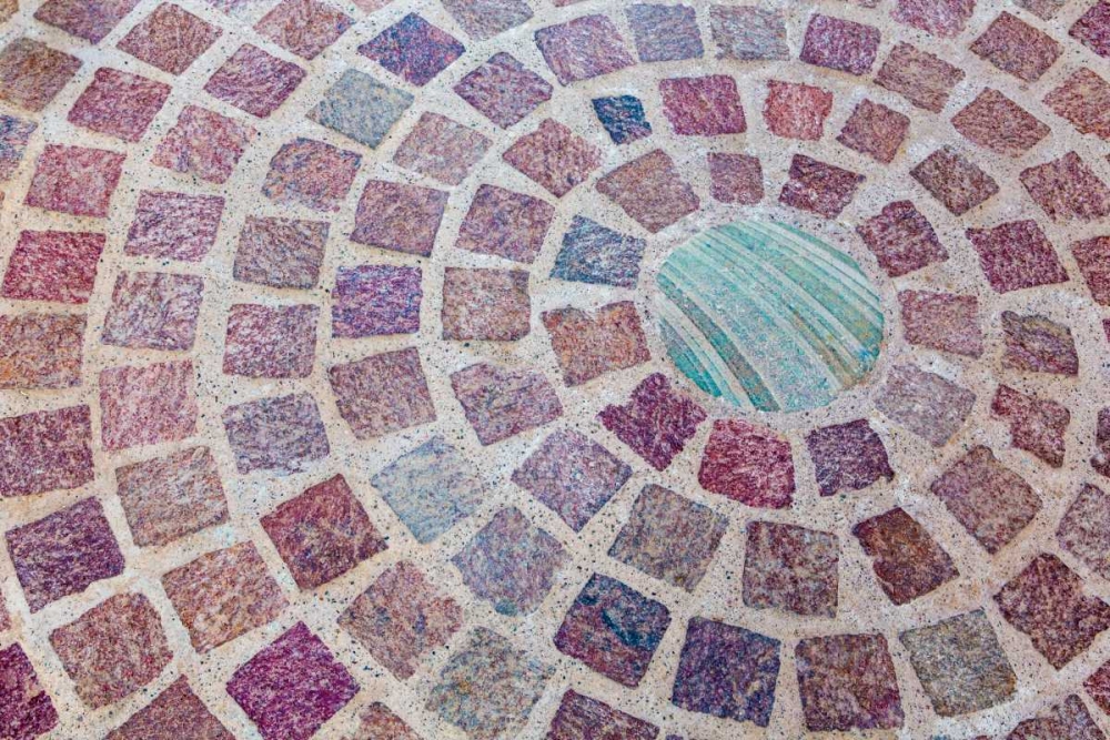 Circular Bricks art print by Kathy Mahan for $57.95 CAD