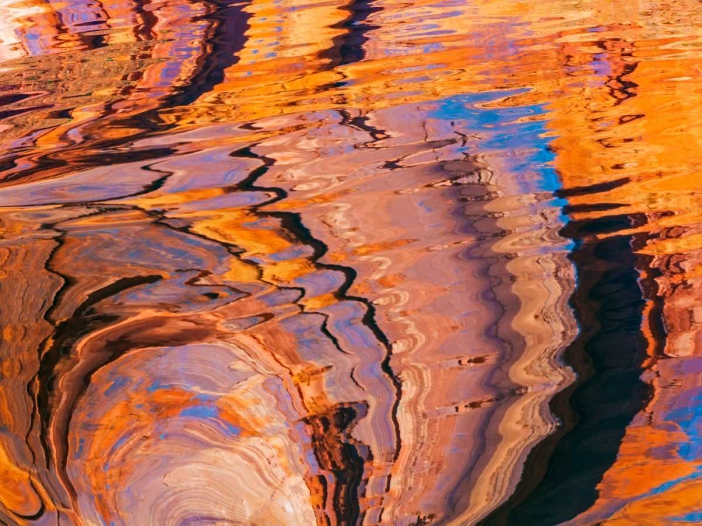 Ripples of Color I art print by Kathy Mahan for $57.95 CAD