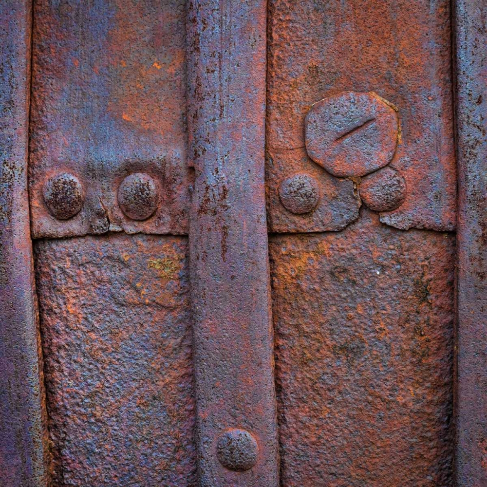 Rusted in Time II art print by Kathy Mahan for $57.95 CAD