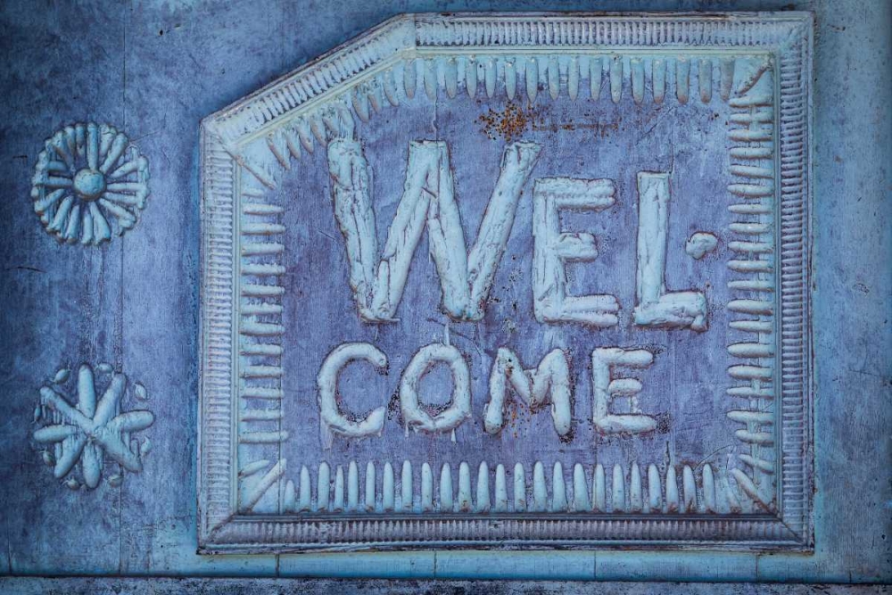 Welcome art print by Kathy Mahan for $57.95 CAD