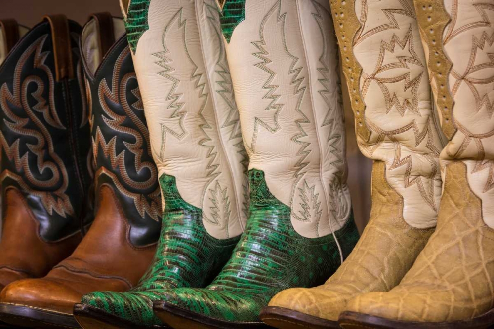 Cowboy Boots II art print by Kathy Mahan for $57.95 CAD