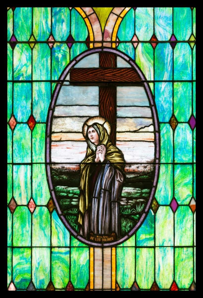 Stained Glass IV art print by Kathy Mahan for $57.95 CAD