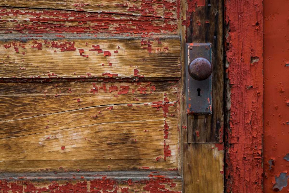 Weathered Door I art print by Kathy Mahan for $57.95 CAD
