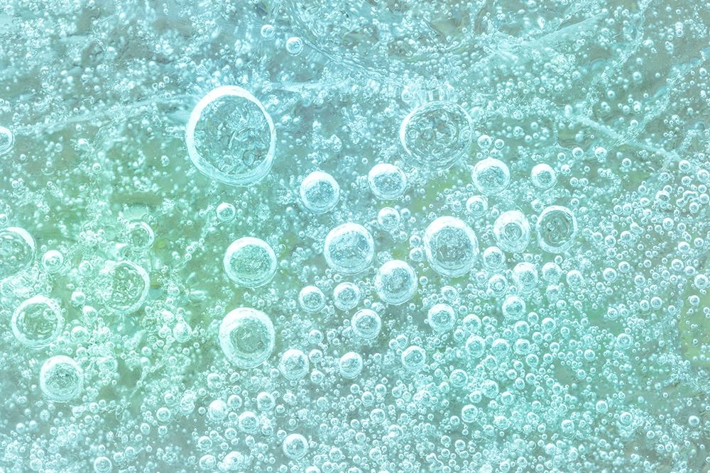 Frozen Bubbles I art print by Kathy Mahan for $57.95 CAD