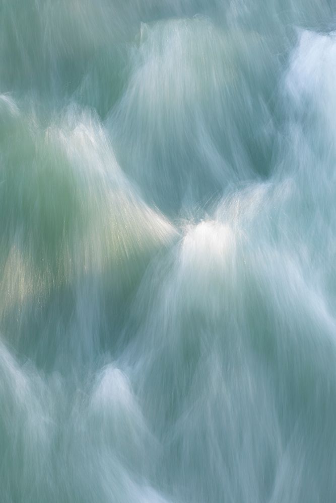 The Art of Flowing Water I art print by Kathy Mahan for $57.95 CAD