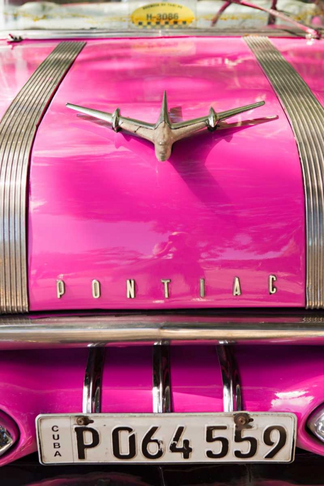 Pink Car in Cuba I art print by Karyn Millet for $57.95 CAD