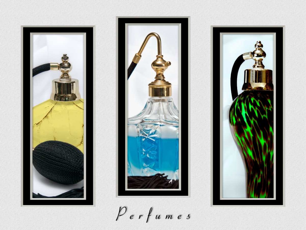 Perfume Triptych III art print by C. Thomas McNemar for $57.95 CAD