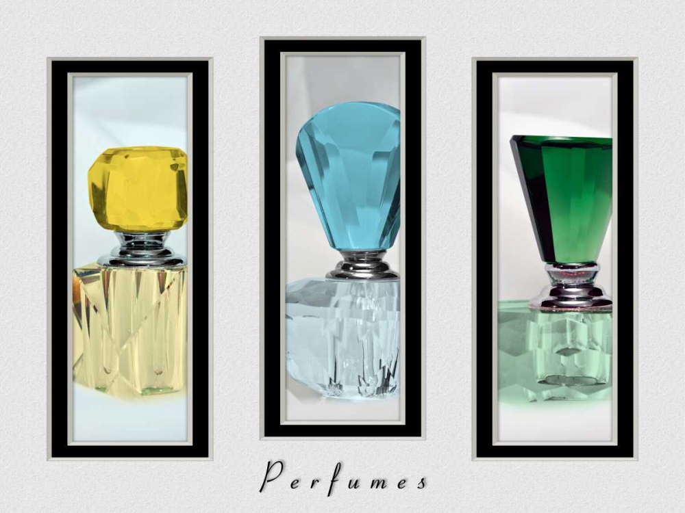 Perfume Triptych IV art print by C. Thomas McNemar for $57.95 CAD