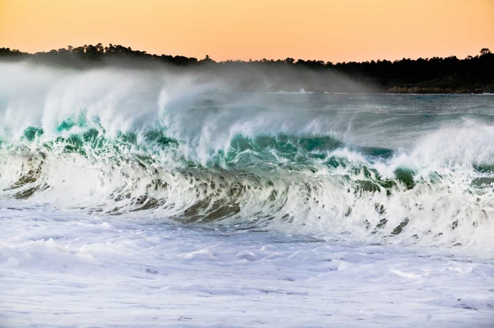 Carmel Waves II art print by Lee Peterson for $57.95 CAD