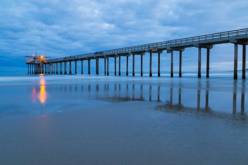 Scripps Pier I art print by Lee Peterson for $57.95 CAD