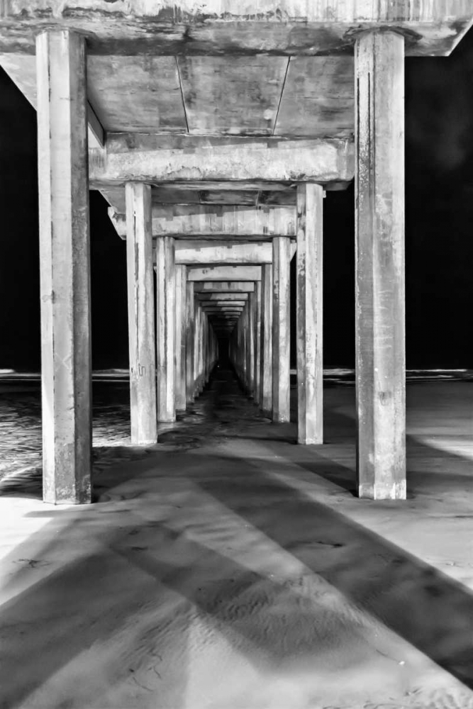 Under Scripps Pier art print by Lee Peterson for $57.95 CAD