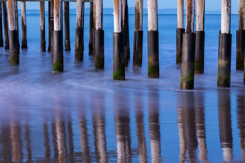 Ventura Pier Reflections II art print by Lee Peterson for $57.95 CAD