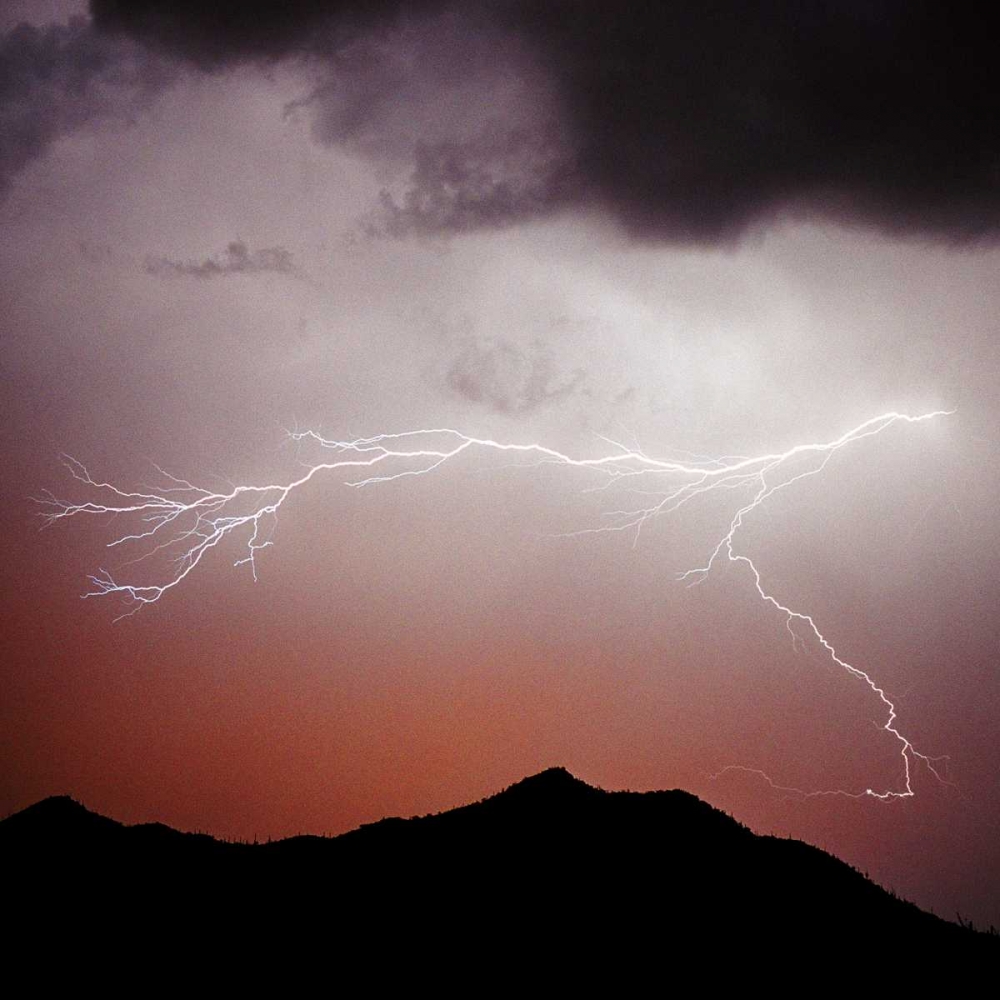 Mountian Lightning Sq. art print by Douglas Taylor for $57.95 CAD