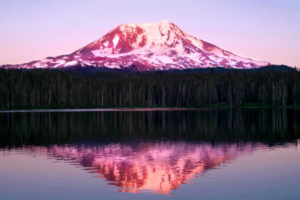 Mt. Adams Sunset art print by Douglas Taylor for $57.95 CAD