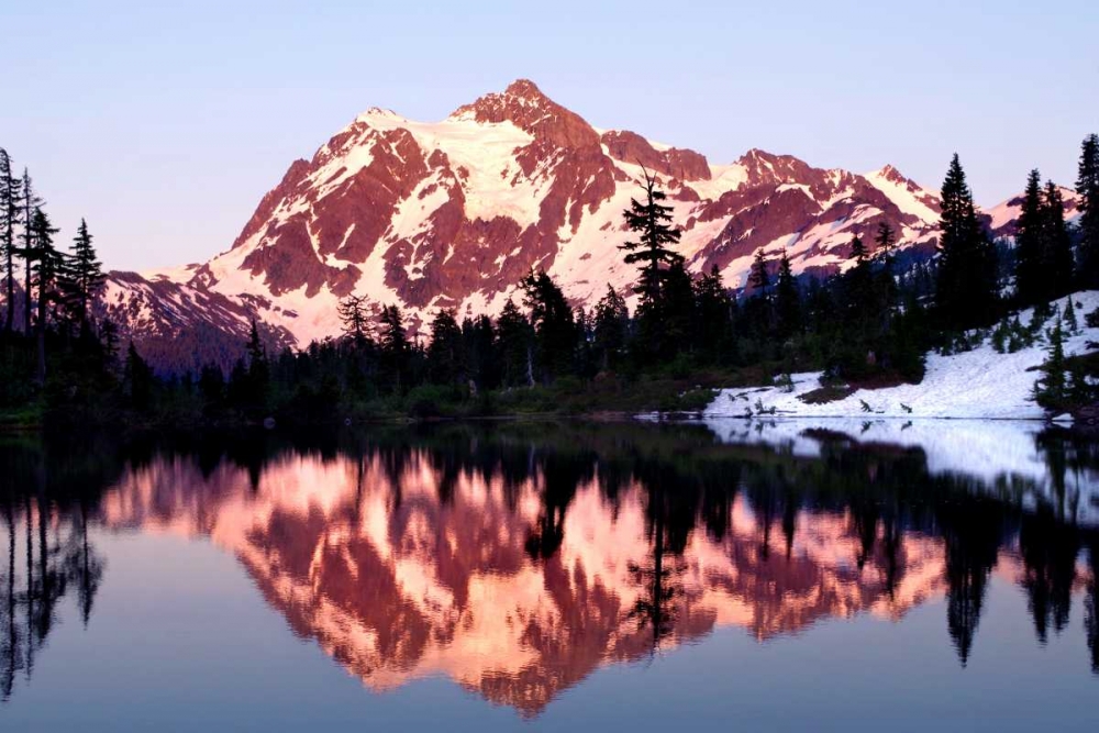 Mt. Shuksan Sunset art print by Douglas Taylor for $57.95 CAD