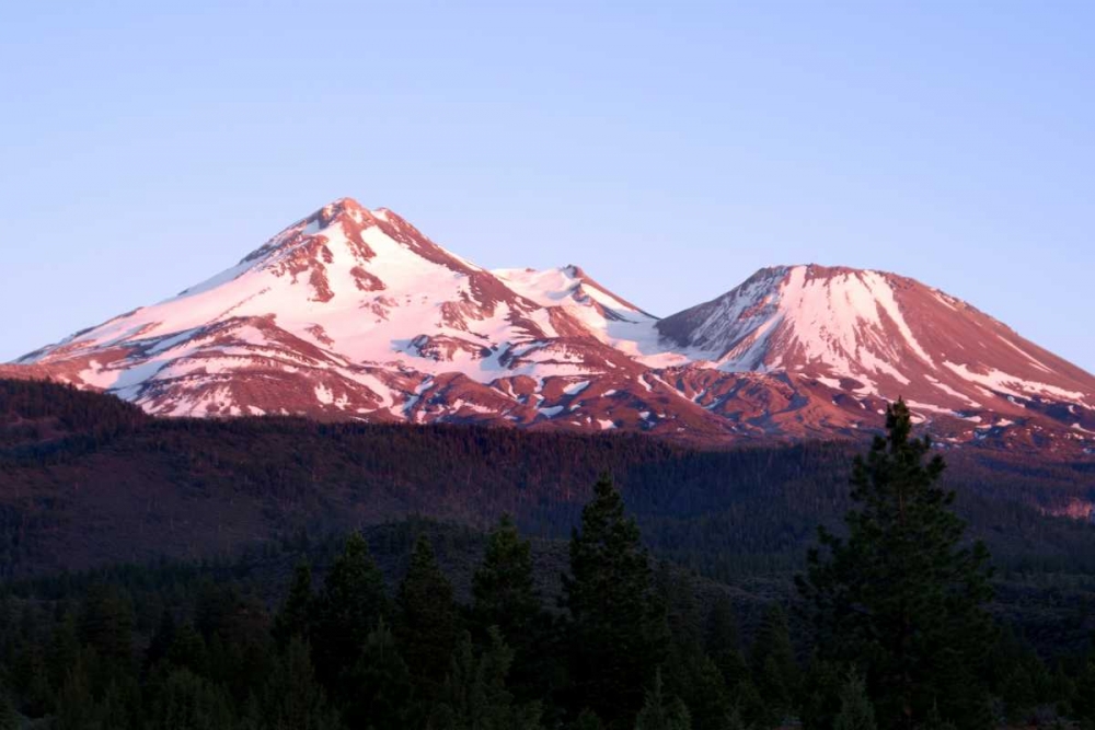 Shasta Sunset II art print by Douglas Taylor for $57.95 CAD