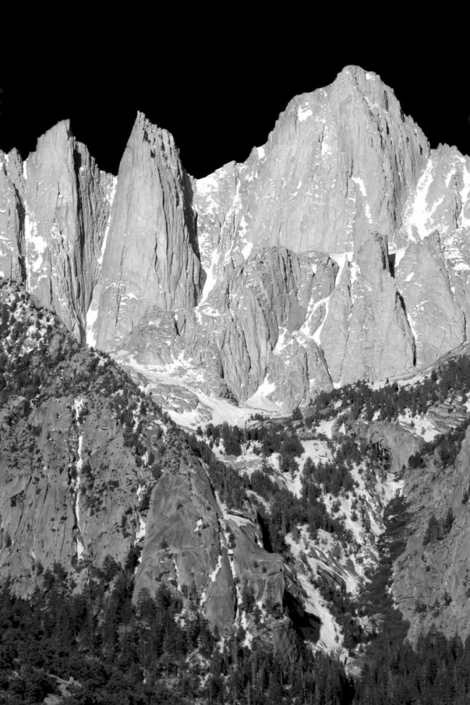 Morning on Mt. Whitney II BW art print by Douglas Taylor for $57.95 CAD