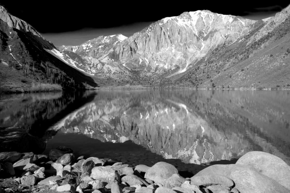 Laurel Mountain Reflections BW art print by Douglas Taylor for $57.95 CAD