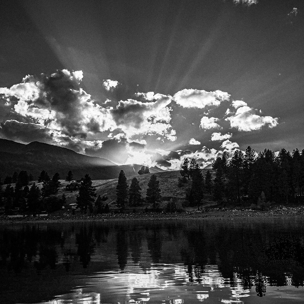 Sunrise on the Lake art print by Blackstone Edge Studios for $57.95 CAD