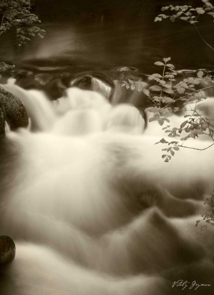 Sepia Waters I art print by Vitaly Geyman for $57.95 CAD