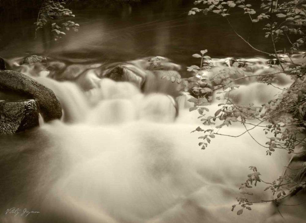Sepia Waters IV art print by Vitaly Geyman for $57.95 CAD