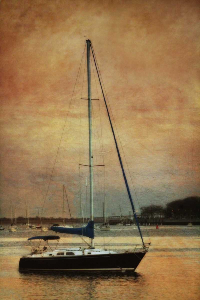 Sunset Sailing I art print by Geyman Vitaly for $57.95 CAD