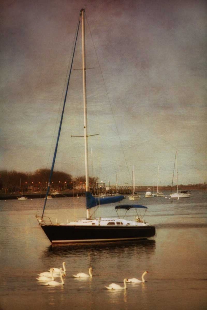 Sunset Sailing II art print by Geyman Vitaly for $57.95 CAD