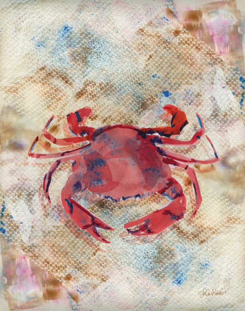 Red Crab art print by LuAnn Roberto for $57.95 CAD