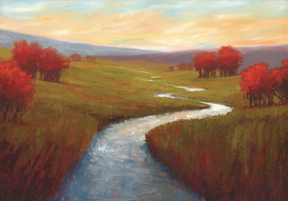 Fall Creek Meadow art print by Molly Reeves for $57.95 CAD