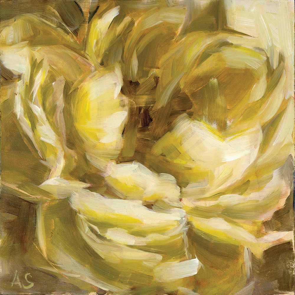 Yellow Peony art print by Annie Salness for $57.95 CAD