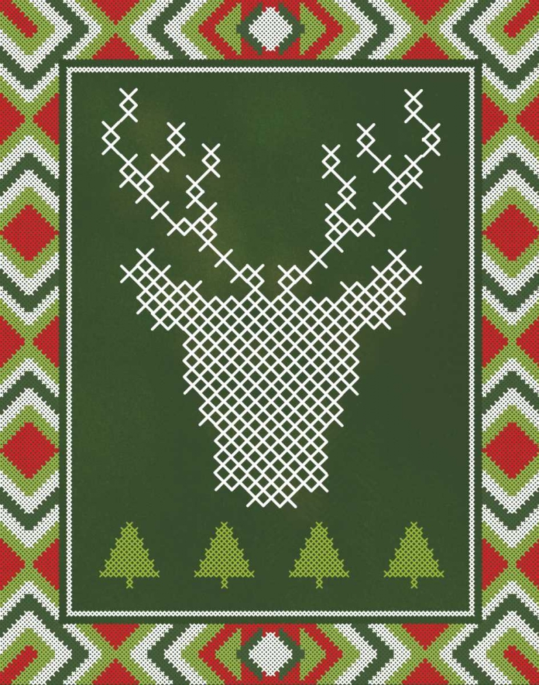 Deer Stitch art print by Ashley Sta Teresa for $57.95 CAD