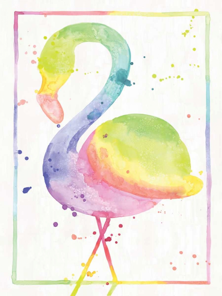 Flamingo Sunrise art print by Ashley Sta Teresa for $57.95 CAD