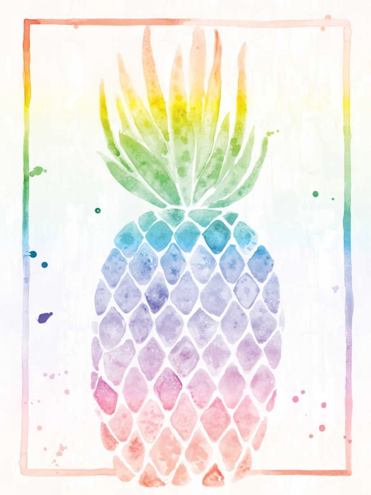 Pineapple Sunrise art print by Ashley Sta Teresa for $57.95 CAD