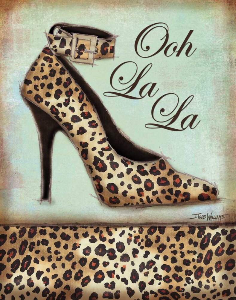 Leopard Shoe art print by Todd Williams for $57.95 CAD