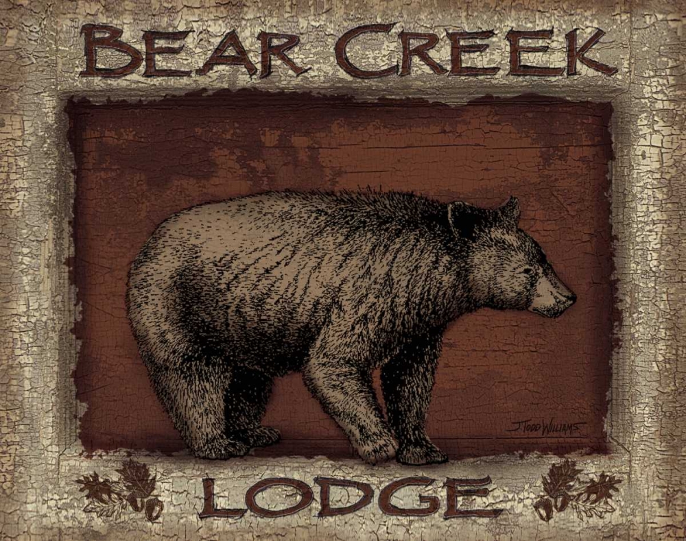Bear Creek art print by Todd Williams for $57.95 CAD