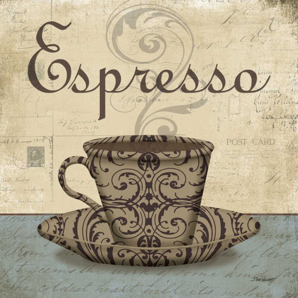 Espresso art print by Todd Williams for $57.95 CAD