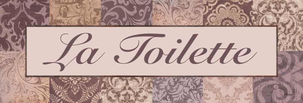 La Toilette Purple art print by Todd Williams for $57.95 CAD