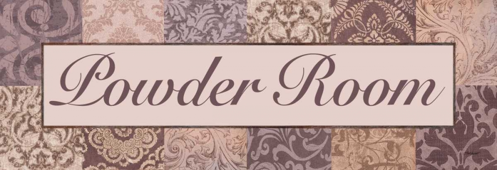 Powder Room Purple art print by Todd Williams for $57.95 CAD