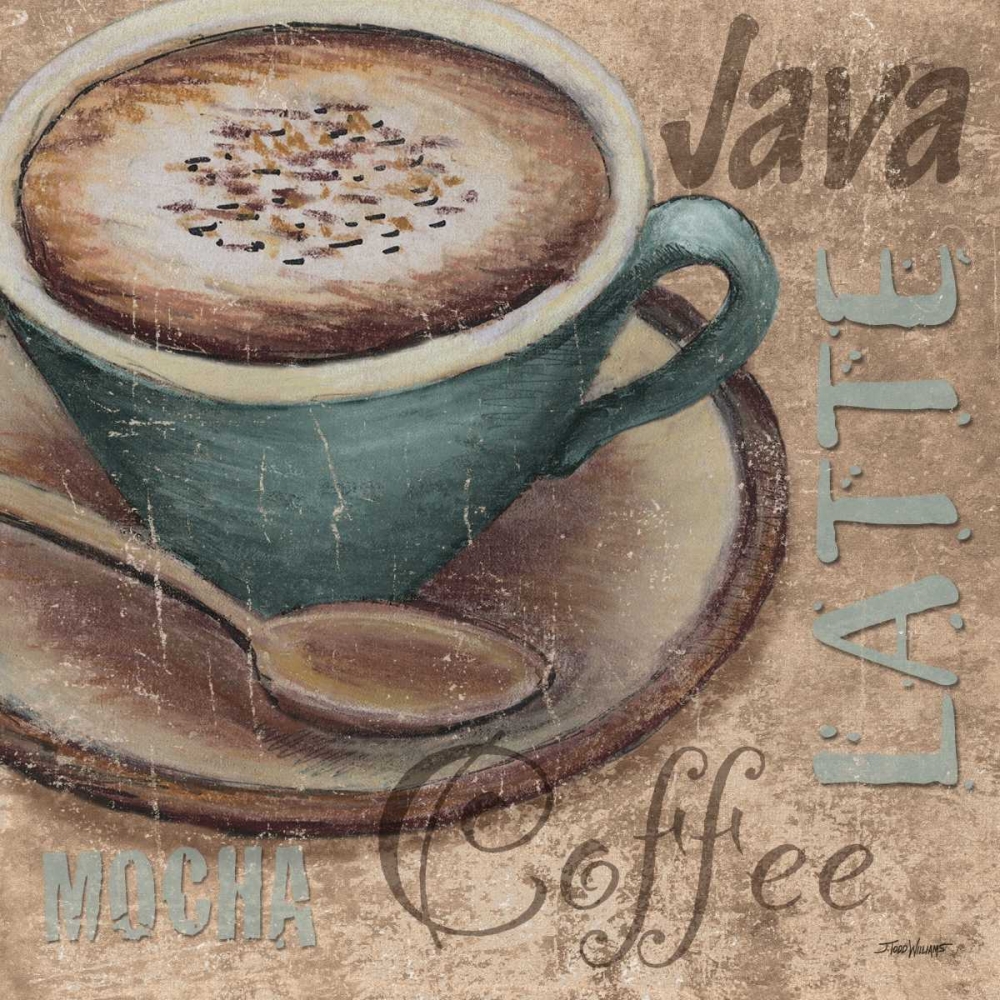 Blue Specialty Coffee I art print by Todd Williams for $57.95 CAD