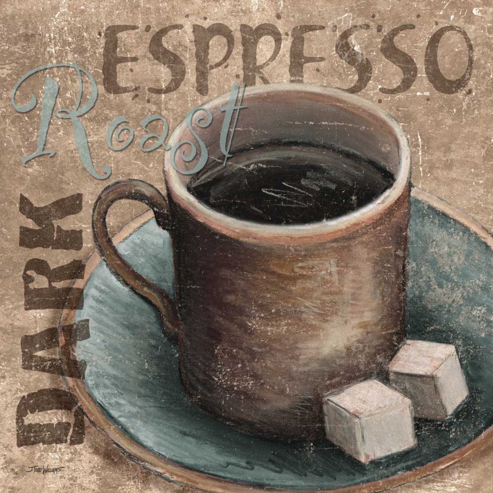 Blue Specialty Coffee II art print by Todd Williams for $57.95 CAD