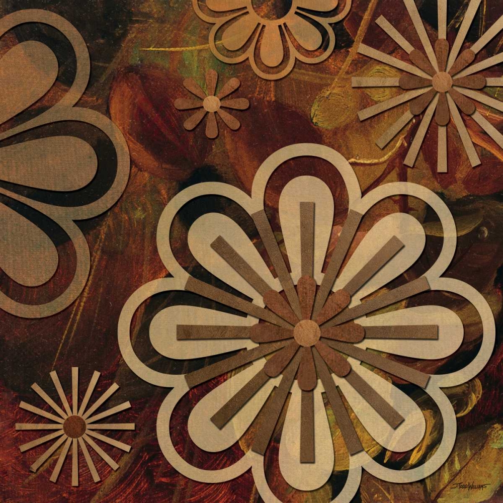 Floral Abstract II art print by Todd Williams for $57.95 CAD