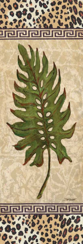 Leopard Palm Leaf II art print by Todd Williams for $57.95 CAD