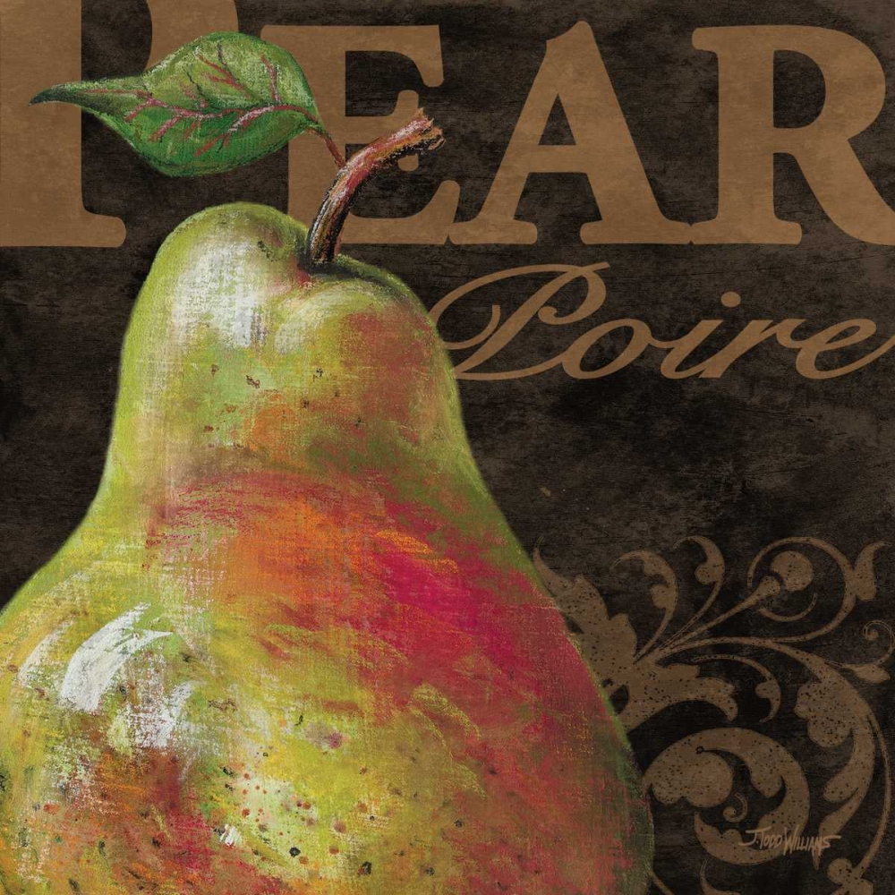 French Fruit Pear art print by Todd Williams for $57.95 CAD