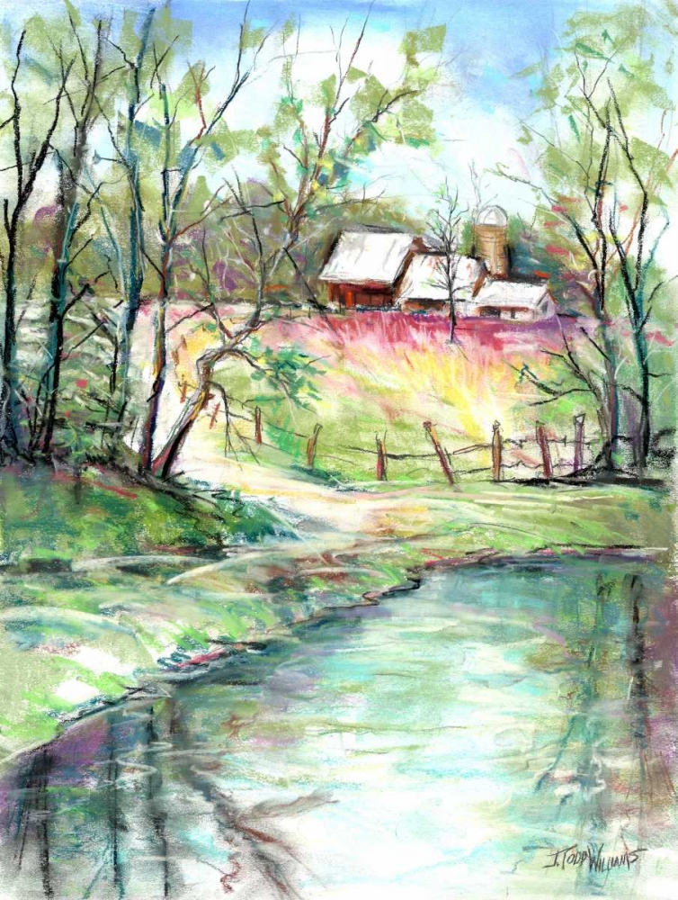 George Washington Carver Pond art print by Todd Williams for $57.95 CAD