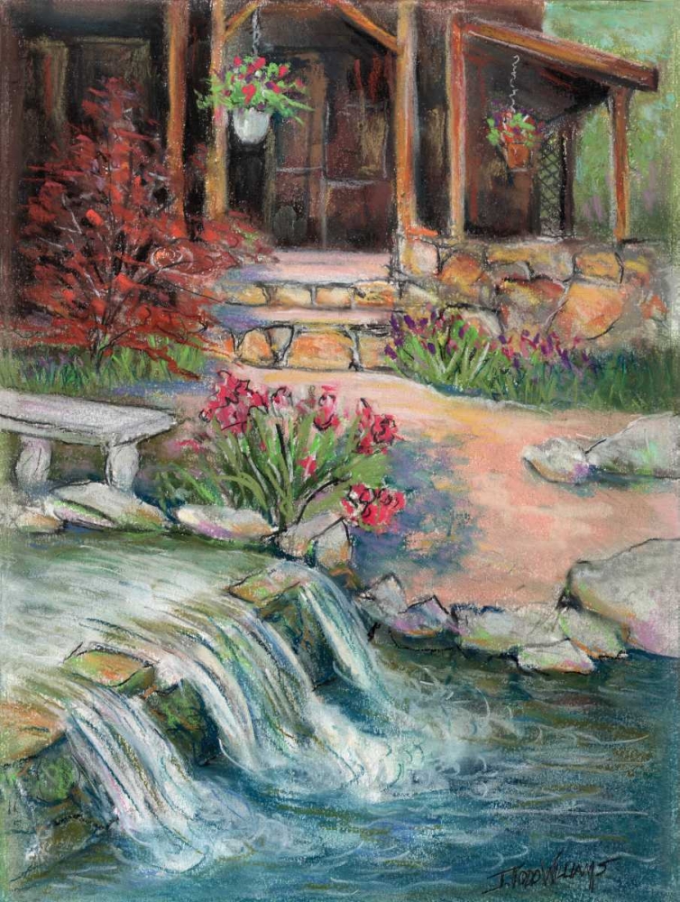 Cox Springs Garden art print by Todd Williams for $57.95 CAD