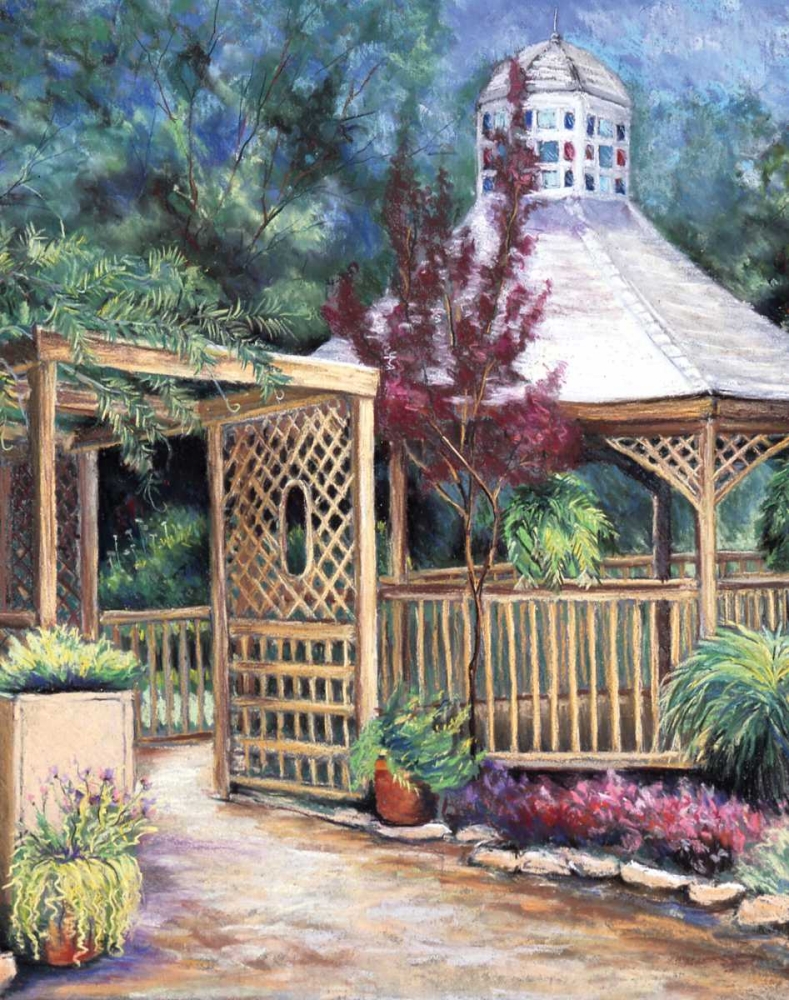 Garden Retreat II art print by Todd Williams for $57.95 CAD
