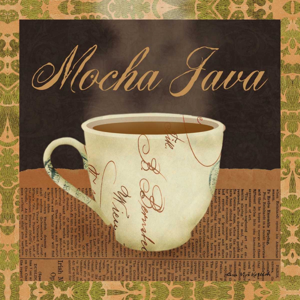 Mocha Java art print by Lisa Ven Vertloh for $57.95 CAD