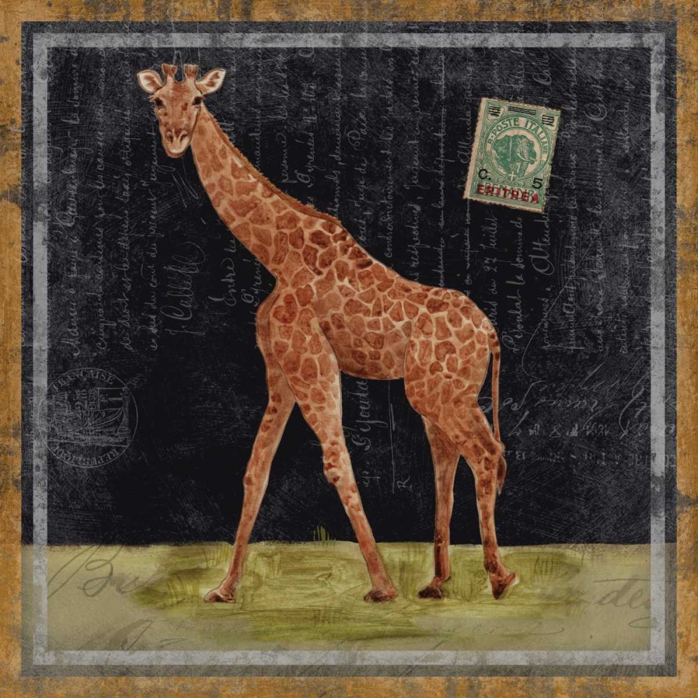 Giraffe art print by Lisa Ven Vertloh for $57.95 CAD