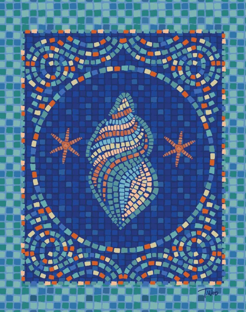 Macedonia Reef Conch art print by Teresa Woo for $57.95 CAD